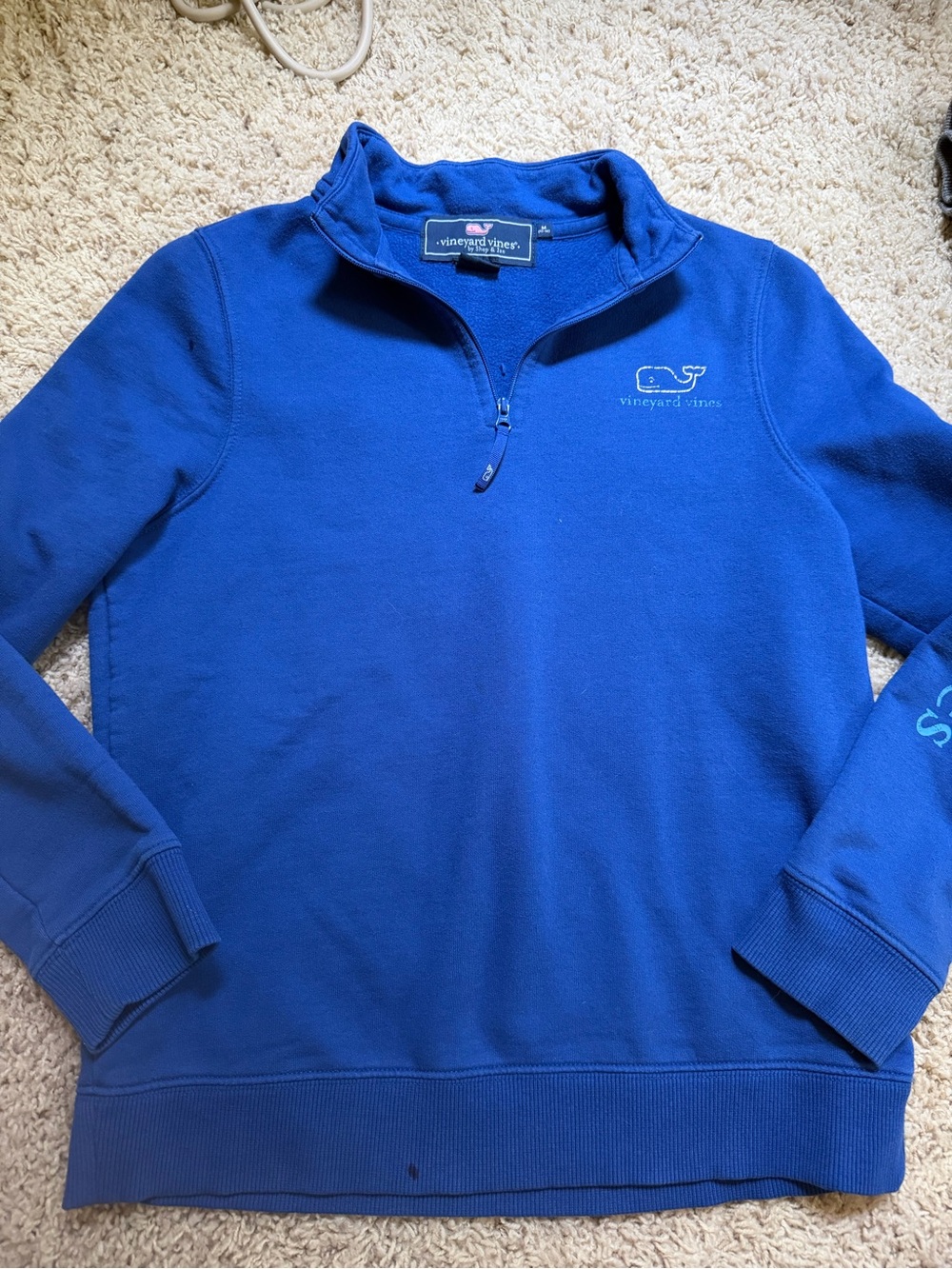 Boys Vineyard Vines quarter zip